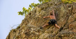 se rendre escalade fontainebleau