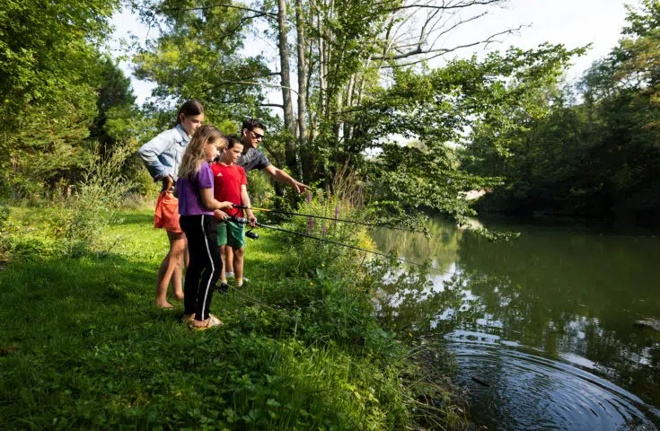 Camping séjour pêche